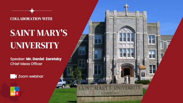 Collaboration with Saint Mary's University - NET24 webinar