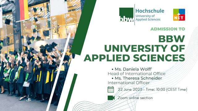 Study in Germany - Collaboration with bbw University of Applied Sciences