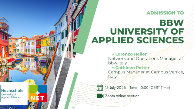 Study in Italy - Collaboration with bbw University of Applied Sciences