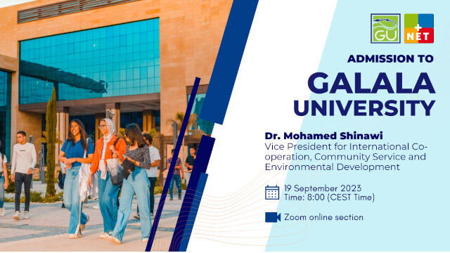 Study in Egypt - webinar with Galala University