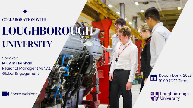 Study in the UK - Collaboration with Loughborough University