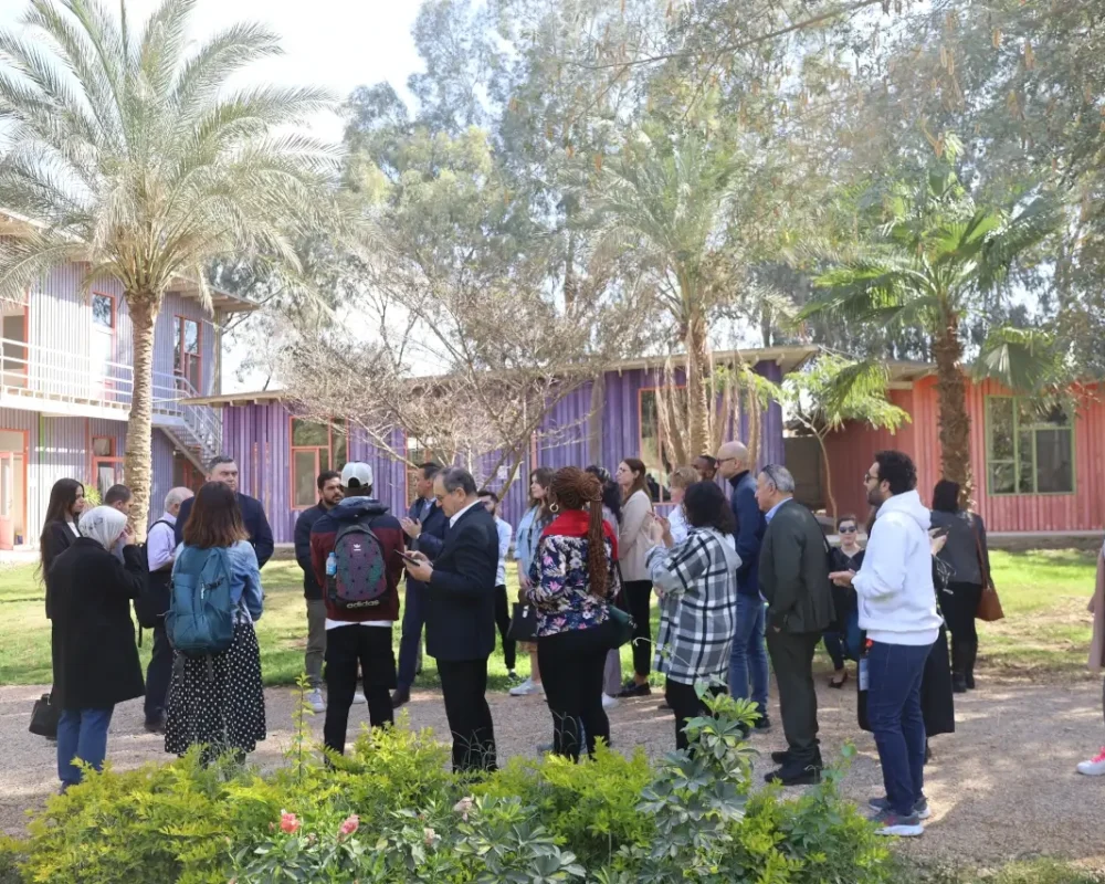 Heliopolis campus tour as a part of NET24 agent's workshop - Egypt, Cairo 2024