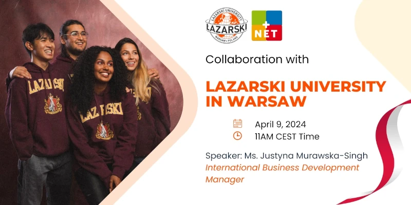 Study in Poland - Collaboration with Lazarski University in Warsaw
