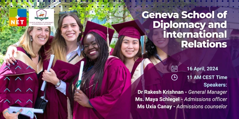 Study in Switzerland-collaboration with Geneva School of Diplomacy and International Relations